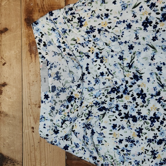 ICHI Floral Wrap Skirt - Picture 3 of 9